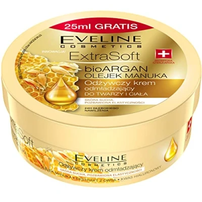 Abbildung von Eveline Cosmetics, EXTRA SOFT nährende und verjüngende Gesichtsund Körpercreme 175 ml