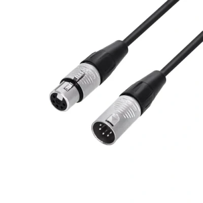 Abbildung von Adam Hall Cables 4 STAR DGH 5 0500 DMX Kabel Rean Pol XLR Pins belegt m