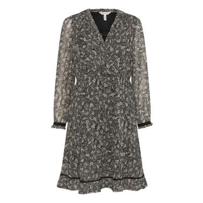 Abbildung von Part Two Freizeitkleid, Damen, Größe: 40, Black leaf print