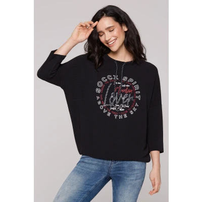Abbildung von SOCCX Sweater, mit Gummizug im Saum