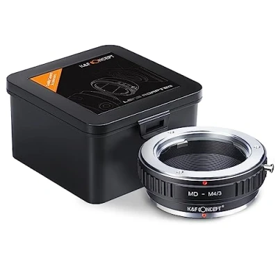 Abbildung von K&amp;F Concept MD M4/3 Objektiv Mount Adapter Ring für Minolta auf Micro 4 3 Kamera Adapterringe Zubehör