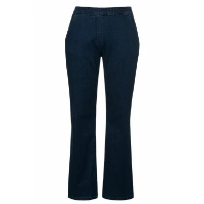 Abbildung von Ulla Popken Jeggings, Damen, Größe: 64, Dark blue denim