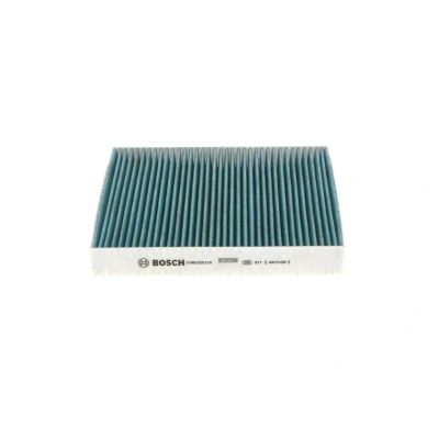 Abbildung von BOSCH 0 986 628 519 Innenraumfilter Aktivkohlefilter 220 201 30 FILTER+ NISSAN: Almera II Schrägheck, 2 Limousine, Primera Kombi, LEXUS: IS 3