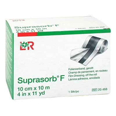 Abbildung von Suprasorb F Folien Wundverb.10 cmx10 m u 1 St