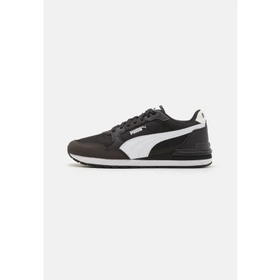 Abbildung von Puma ST Runner V4 Unisex Sneaker low, Größe: 37, Black/white Lederimitat/textil