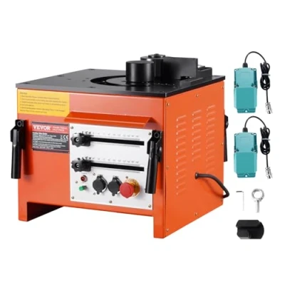 Abbildung von VEVOR Hydraulischer elektrischer Bewehrungsbieger Biegemaschine 1700W 4 25mm