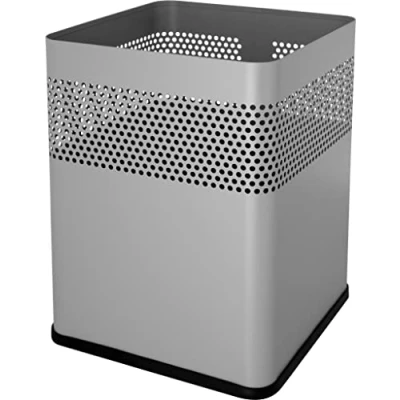 Abbildung von helit Papierkorb 15,0 l grau