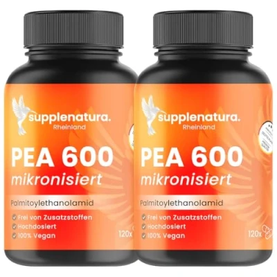 Abbildung von supplenatura® PEA Palmitoylethanolamid Kapseln 240 St