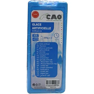 Abbildung von CAO Unisex Erwachsene 573 2 Stück EIS, blau, 19 x 7,8 cm