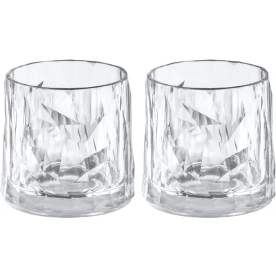 Abbildung von Koziol Whiskeygläser / Cocktailgläser Wassergläser unzerbrechlich Superglas 250 ml 2 Stück