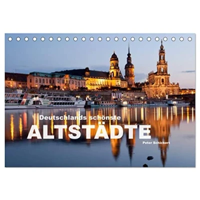 Abbildung von Deutschlands schönste Altstädte (Tischkalender 2025 DIN A5 quer), CALVENDO Monatskalender