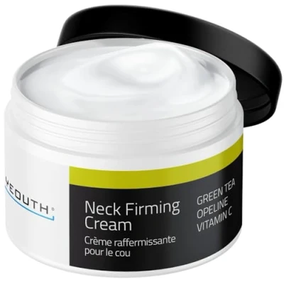 Abbildung von YEOUTH Straffende Halscreme mit Vitamin C, für Dekolleté und Doppelkinn, Feuchtigkeitsspendende Hals Bruststraffungscreme 120 ml