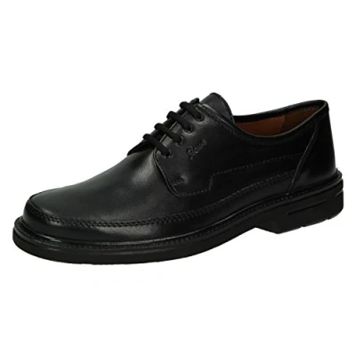 Abbildung von Sioux Marcel Herren Klassische Halbschuhe, schwarz, 38 2/3 EU (5.5 UK)