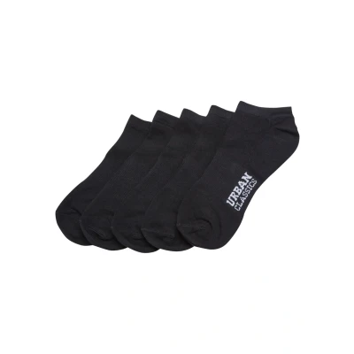 Abbildung von Urban Classics LOGO NO SHOW 5PACK Füßlinge, Herren, Größe: 35 38, Black