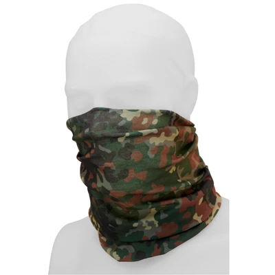 Abbildung von Brandit Multifunktionstuch Schlauchschal, Größe: One Size, Flecktarn