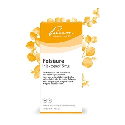 Abbildung von Folsäure Injektopas 5 mg 10 St