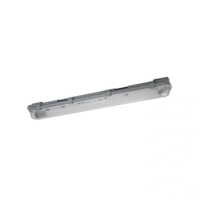 Abbildung von OSRAM Submarine Feuchtraumleuchte mit eingebautem Bewegungsmelder 60cm 8W, LED Leuchte in Grau, IP65 Schutz, für Lagerhallen und Garagen, 1 flammig