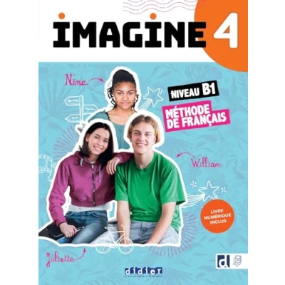 Abbildung von Imagine 4 Niv. B1 Livre + numérique inclus