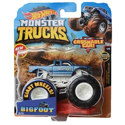 Abbildung von Hot Wheels Spielzeug Monstertruck Monster Trucks Die Cast, (Set, 2 tlg), im Maßstab 1:64, sortiert