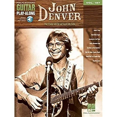 Abbildung von Guitar Play Along Volume 187:John Denver (Book/Online Audio) (Hal Leonard Along, Band 187)