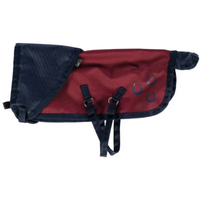 Abbildung von HKM Umarmungspony Outdoordecke Dunkelblau/Rosa