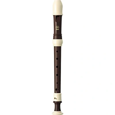 Abbildung von Yamaha Recorder, Soprano, German Fingering, Simulated Rosewood, white trim