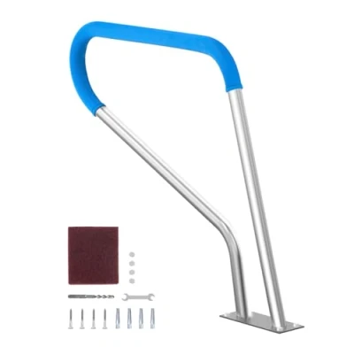 Abbildung von VEVOR Pool Handlauf 100kg Haltegriff Pooleinstieg Einstieghilfe 990x100x812mm