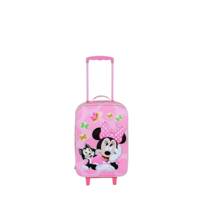 Abbildung von Disney Minnie Maus Kitten Soft 3D Trolley Koffer, Rosa, 17 x 33 52 cm, Kapazität 26 L