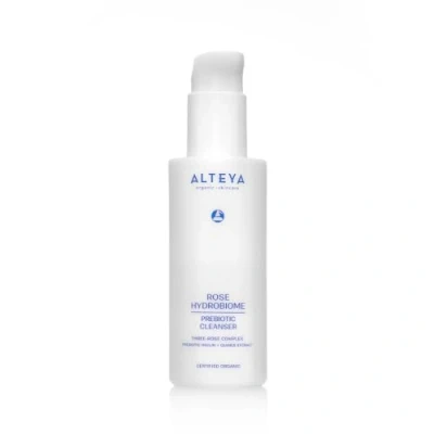 Abbildung von Alteya Bio Rose Hydrobiome Prebiotischer Reiniger 120ml NaTRUE zertifizierte Hautpflege mit Drei Rosen Komplex Entfernt Make up, Reinigt und Hydriert