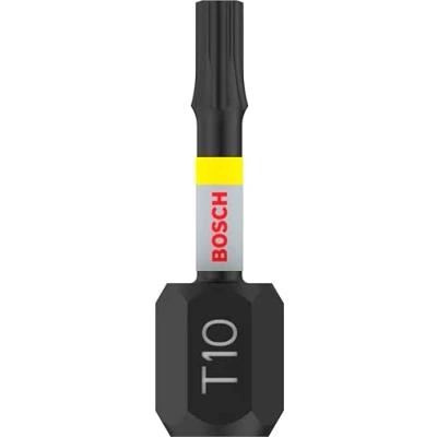 Abbildung von Bosch 2x PRO Torx Impact Bit (100 x 50 mm, Professional Zubehör Schraubendreher, Schraubendreher)