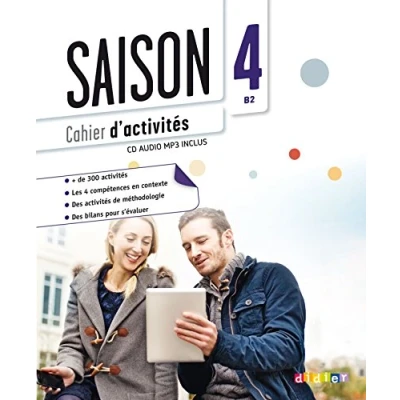 Abbildung von Saison Méthode de Français Band 4: B2: Cahier d&#039;activités mit MP3 CD