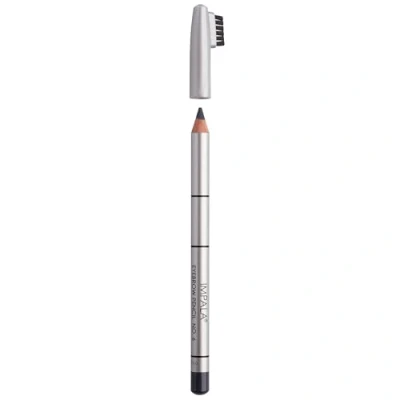 Abbildung von IMPALA Augenbrauenstift mit Bürste Grau Farbton Nr. 06 Perfekte Augenbrauen Tattoo Effekt Füllige, natürliche Brauen und Brow Laminationseffekt Natürliches, langanhaltendes Make up