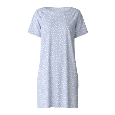 Abbildung von Calida Favourites Kurzarm Nachthemd, Damen, Größe: 40/42, Harmony blue
