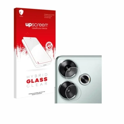 Abbildung von upscreen Schutzglas für Xiaomi Poco F6 (nur Kameraschutz) Schutzfolie, Glas Folie [Klar, 9H Panzerschutz, Anti Fingerprint]