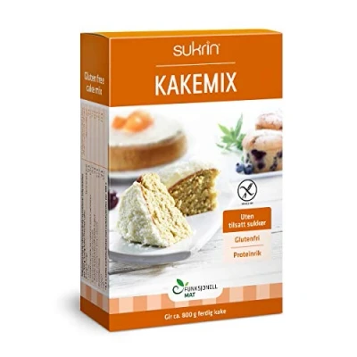 Abbildung von Sukrin Sugar and Gluten Free From Cake Mix; Low Calorie, Carb, Fat Deliciously sweet! (270g)