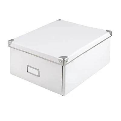 Abbildung von Idena Aufbewahrungsbox 10519 aus festem Karton, Deckel mit verstärkt