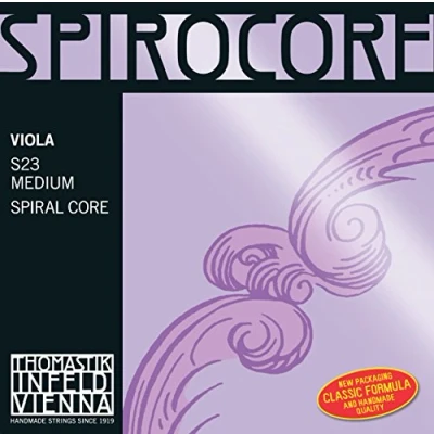 Abbildung von Thomastik Einzelsaite für Viola 4/4 Spirocore G Saite Spiralkern Silber umsponnen, mittel