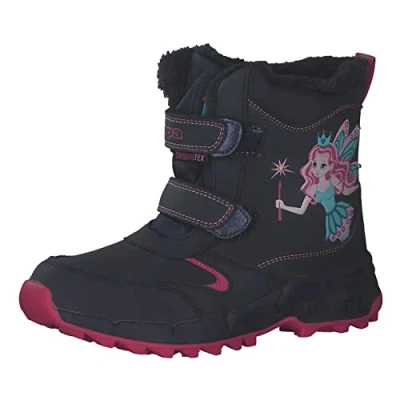 Abbildung von Kappa FEYA TEX Snowboot/Winterstiefel für Kinder, Größe: 26, Navy/pink Schuhe
