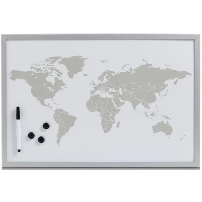 Abbildung von Zeller Present Magnettafel &quot;World&quot;, Memoboard, Motiv Weltkarte