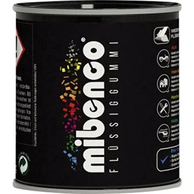 Abbildung von mibenco 72820000 Flüssiggummi PUR, 175 g, Klar Matt Schutz und Isolation zum Tauchen Pinseln