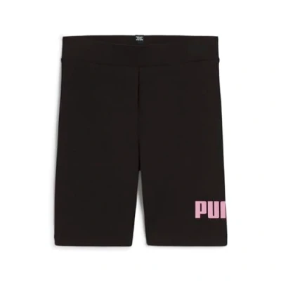 Abbildung von PUMA ESS Logo Short Tights G, Mädchen Strumpfhose, Black Mauved Out, 847457