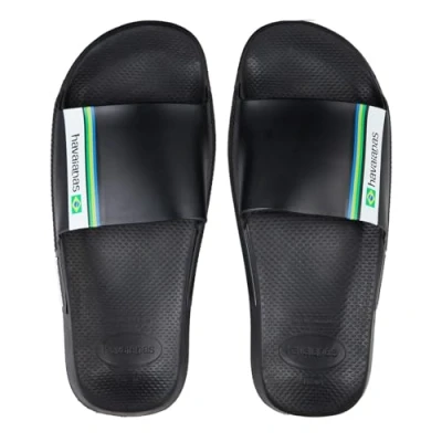 Abbildung von Havaianas Slide Brasil Badesandale, Größe: 37 38, Black Schuhe