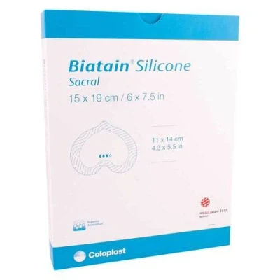 Abbildung von Biatain Silicone Schaumverb.sakrum klein 5 St
