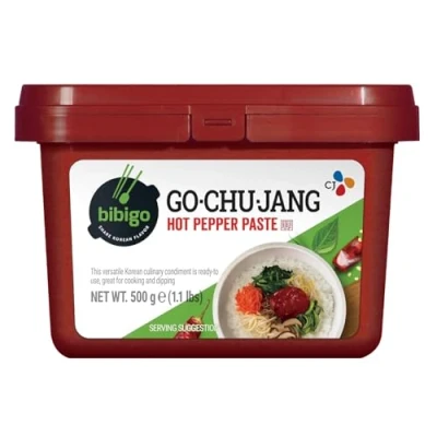 Abbildung von Bibigo Gochu Jang Chili Paste Scharfe aus Korea Ideal zum Marinieren von Fleisch, für Reis oder Suppen 1 x 500 g