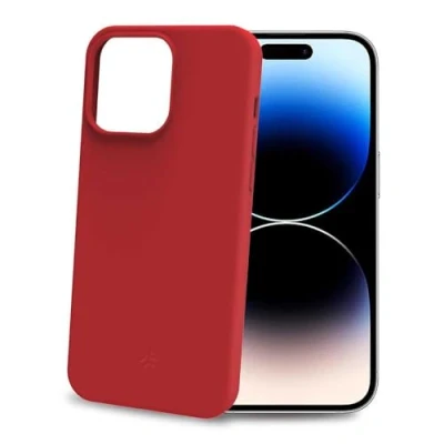 Abbildung von Celly CROMO1054RD Schutzhülle für iPhone 15 Pro, Rot