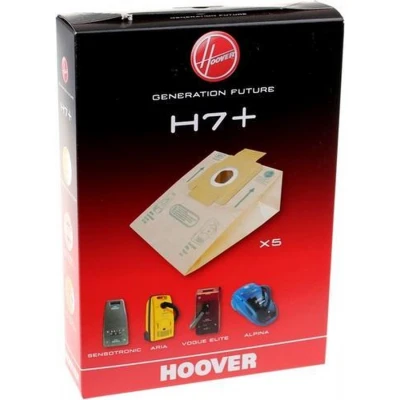Abbildung von Hoover Staubsauger beutel orig h7 + alpina 5 stk 09026177