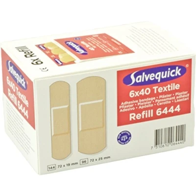Abbildung von Cederroth Erste Hilfe Set Salvequick Nachfüllsortiment 6 x 40Pfl.Textil