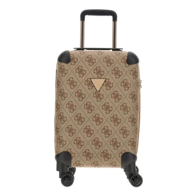 Abbildung von Guess Berta 8 Wheeler Trolley, Damen, Größe: One Size, Latte/brown
