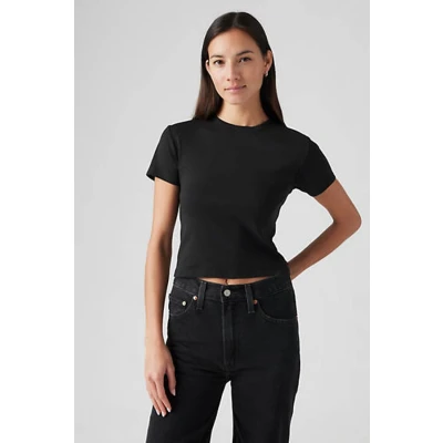 Abbildung von Levi&#039;s Essential Sporty TEE Tshirt basic, Damen, Größe: Medium, White