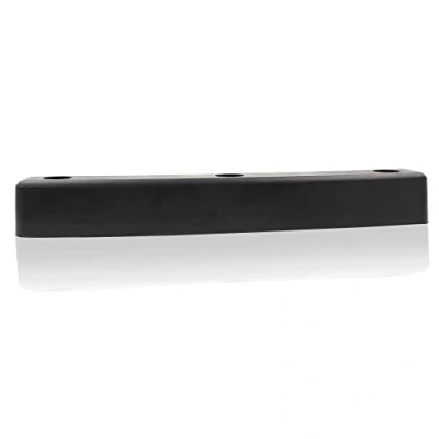 Abbildung von WTB® Rammpuffer mit drei Löchern 400x52x60mm Anfahrpuffer Gummipuffer für Verladerampen Rampenbock Heckschutzgummi